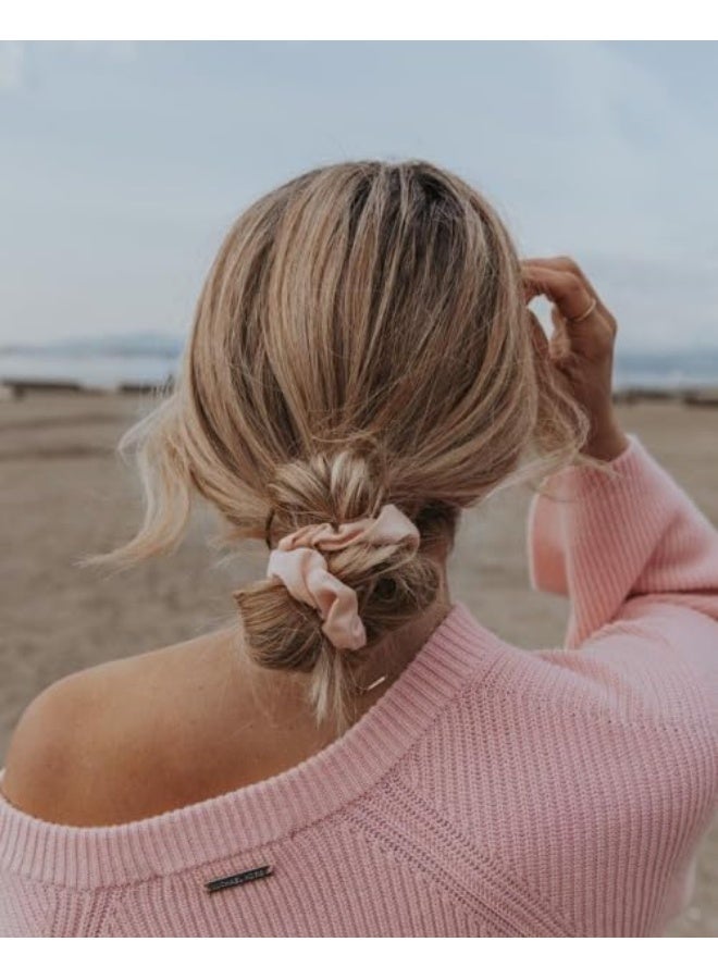 Hair Scrunchies Ponytail Holder Satin Elastic Soft Hair Ties Scrunchy Hair Bands for Girls and Ladies Hair Accessories (Multi colour) - Image 2